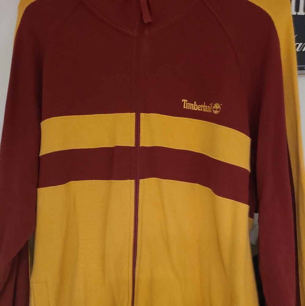 Timberland crewneck jacket gently used xl tg